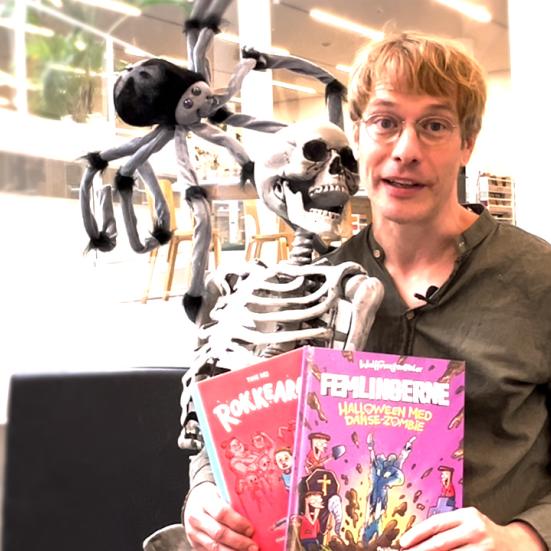 Bibliotekar anbefaler halloweenbøger til højtlæsning 