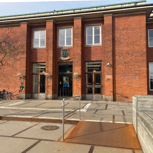 Rampen ved hovedbiblioteket