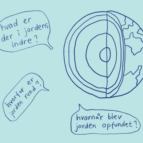 Gule bøger med påskekyllinger. i baggrunden bibliotekets hylder