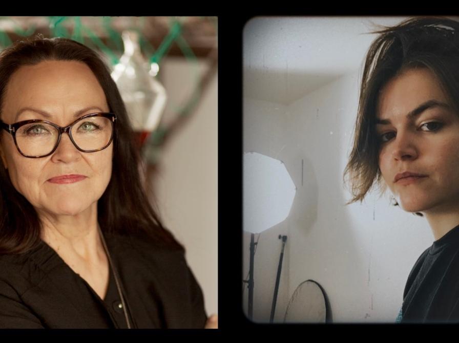 Portrætbillleder af Jessie Kleeman og Charlotte Latkis