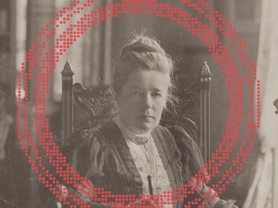 selma lagerlöf ved skrivebord