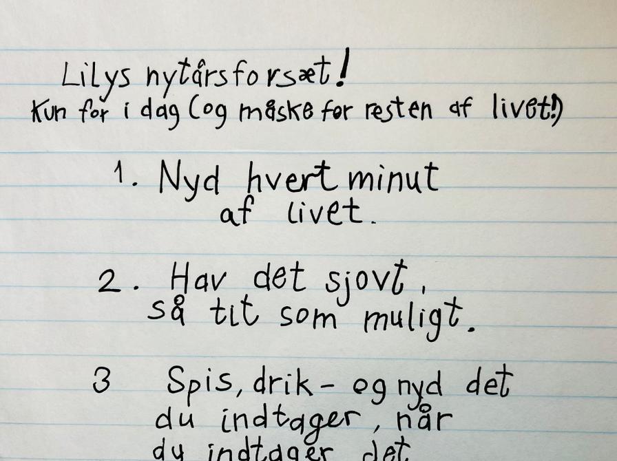 Tekst på papir