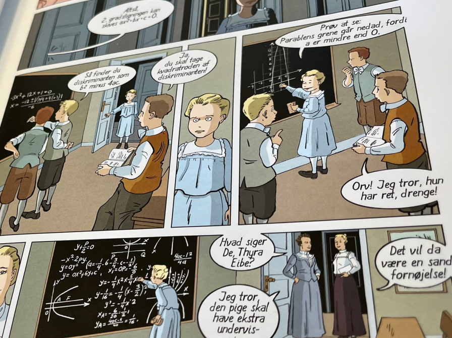 tegneserie om Inge Lehmann